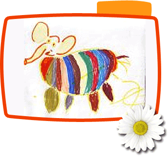 Rainbow Elephant